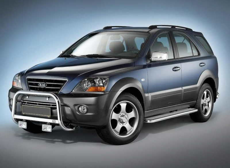 Trittbretter (Satz) Ø 42 mm, KIA Sorento, 08/06-